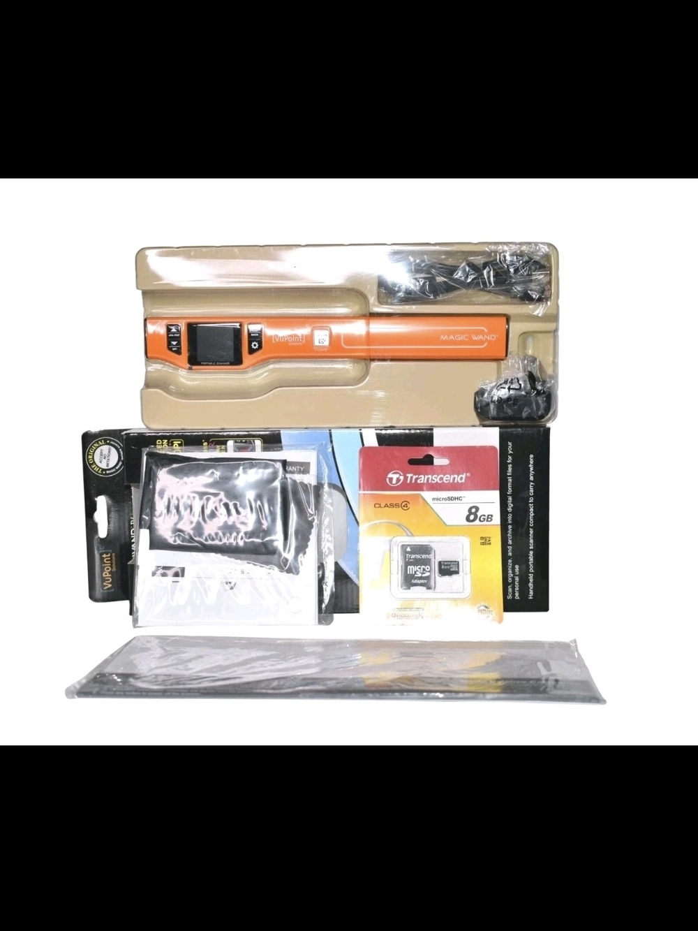 Orange  Magic Wand  with Accessories